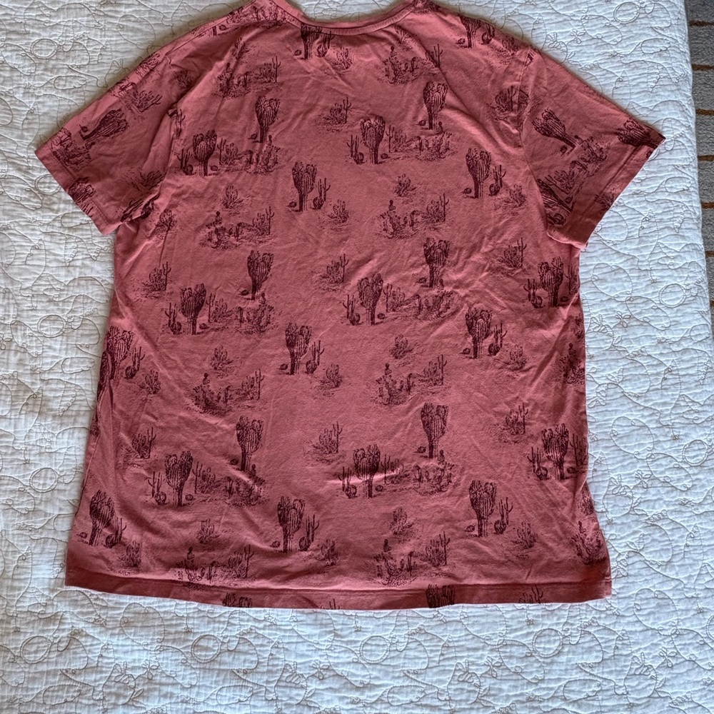 Goodfellow & Co Cacti T-Shirt—Coral - Picture 2 of 3